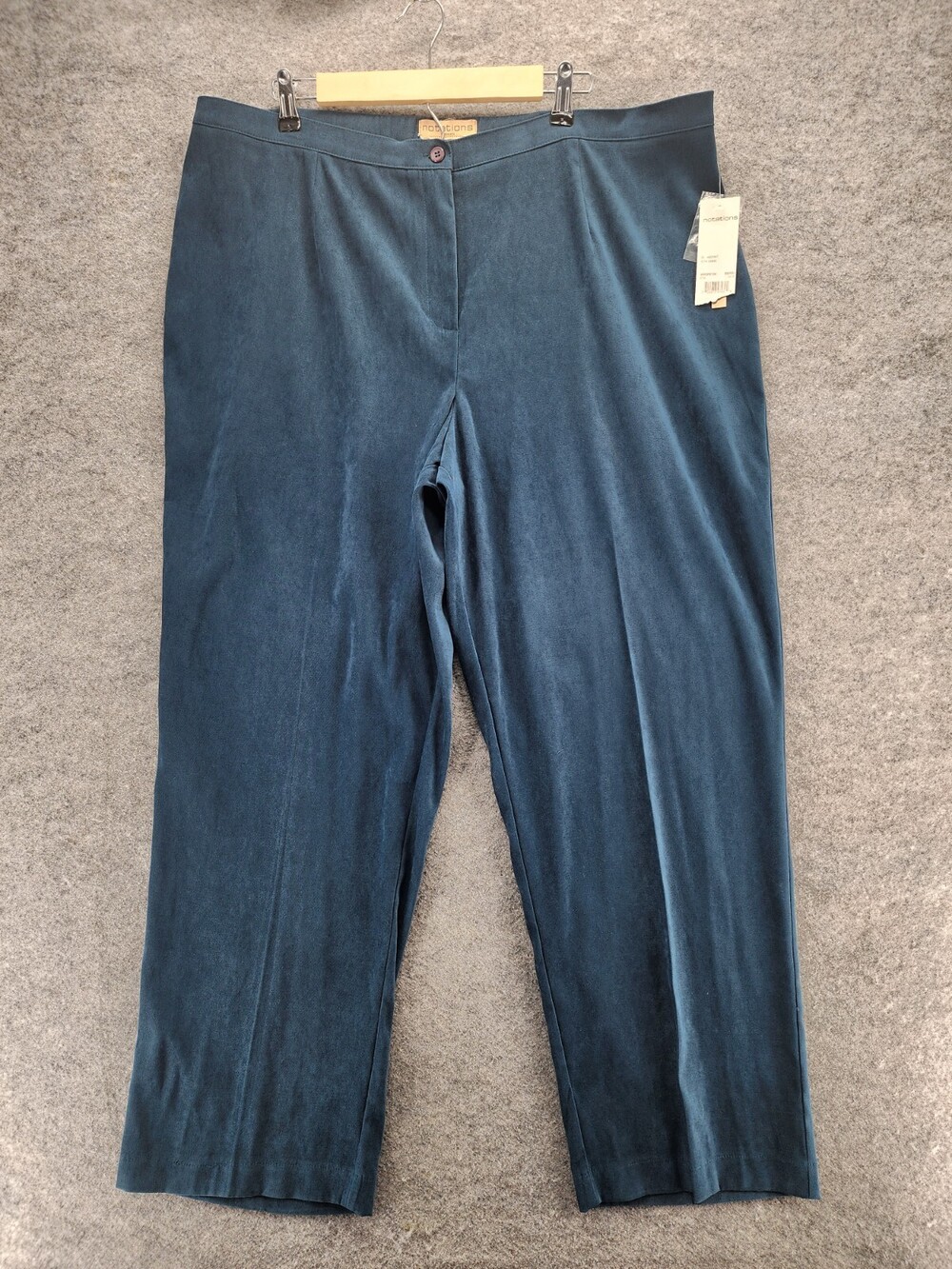 Notations Pants Womens 3X Blue